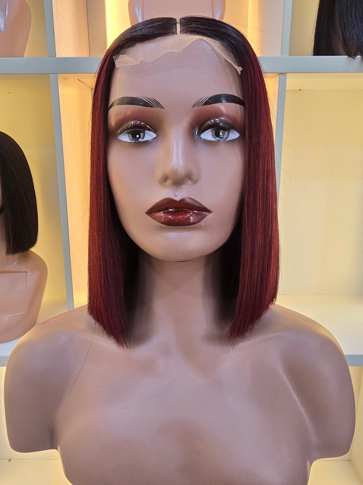 Sandarayah_bone straight burgundy3